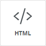 HTML tool icon.